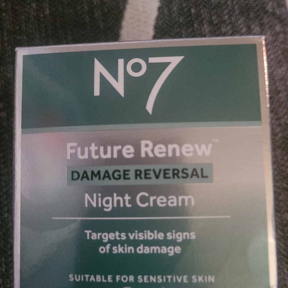 No7 NEW PRODUCT NO7 future renew damage reversal night cream hp🔥🔥🔥